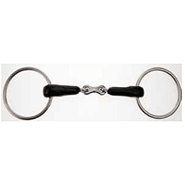 Abbey Vulcanite Jointed French Snaffle
